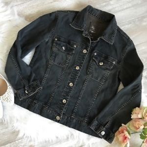 Chico's Hot Fudge Denime Jacket Size 0